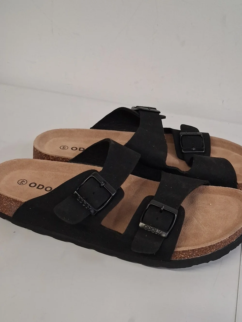 NWOT Mens Odoly Cork Footbed Slide Sandles